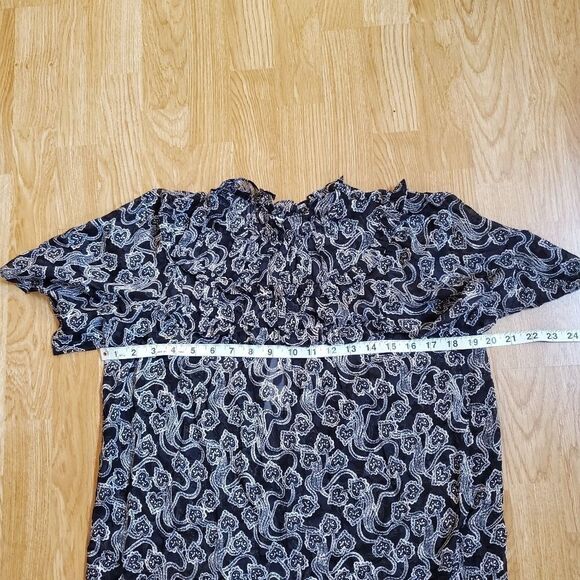 Rebecca Taylor Celia Silk Blend Blouse - NEW - Picture 10 of 14